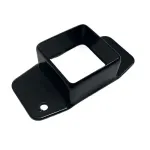 Bracket 40*40 GAL Steel Double Lug  - Black