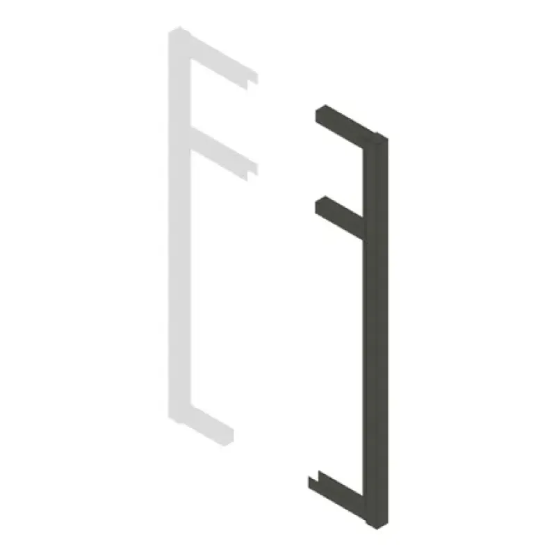 Gate Stiles (pair) 2100mm with 3 Horns