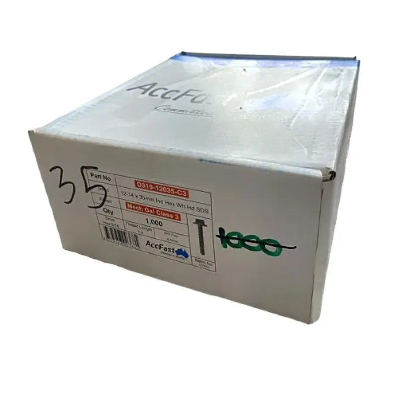 Metal Screw Hex Hd SDS C3