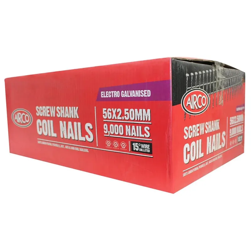 Coil Nail 2.5x56mm