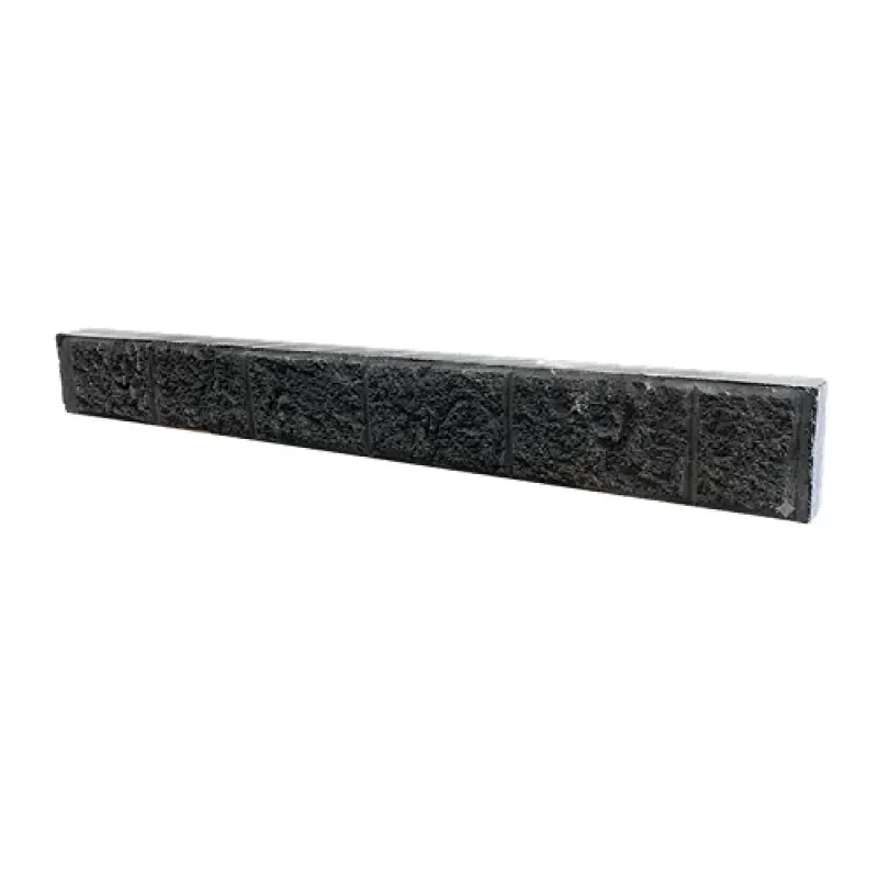 Concrete Sleeper Block Face CHARCOAL 200*75mm