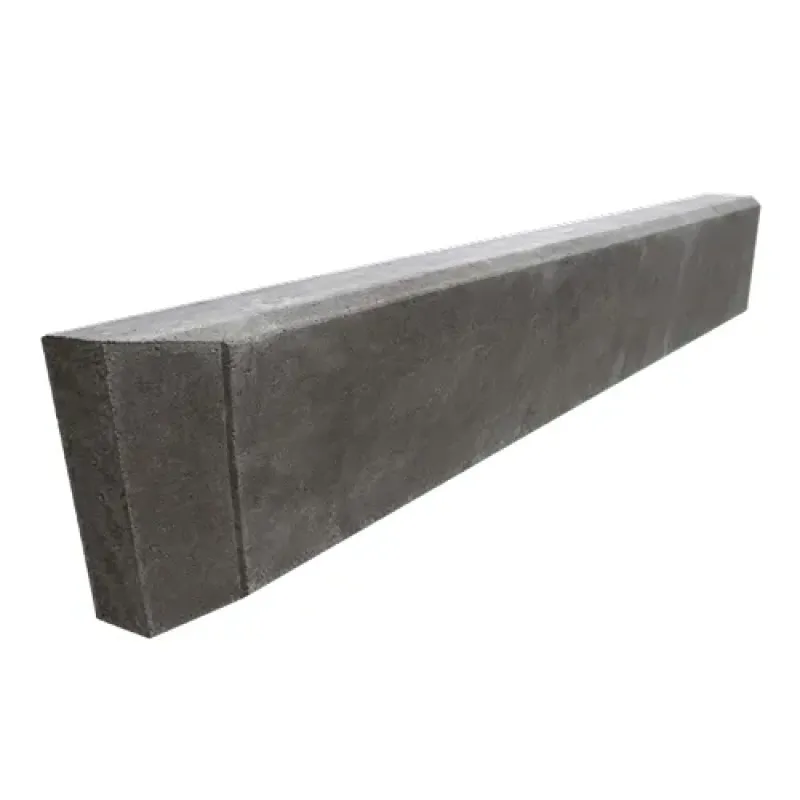 Concrete Sleeper Smooth Charcoal 200x75mm