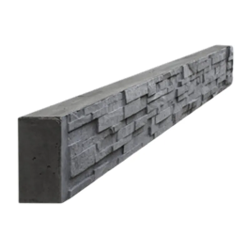 Concrete Sleeper StackStone Charcoal 200x75mm