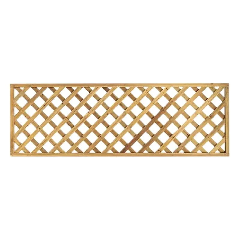 Treated Pine 42mm Diagonal Lattice 600x2700mm